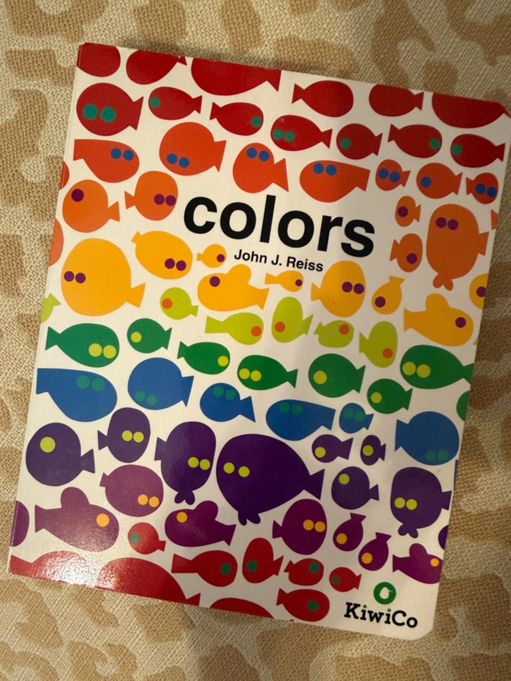 KiwiCo "Colors" Board Book - Bright Multicolor Kids Book